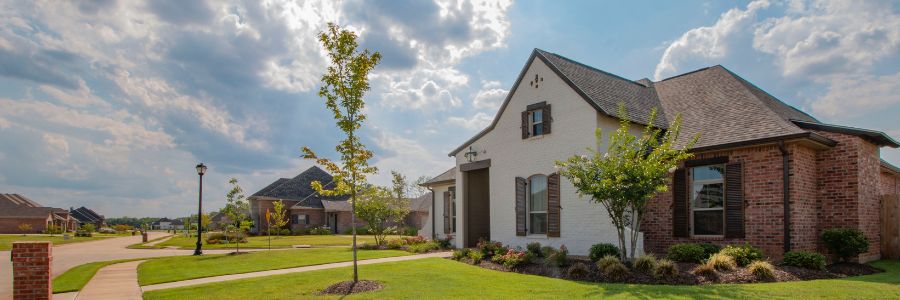 Image of a house from streetside