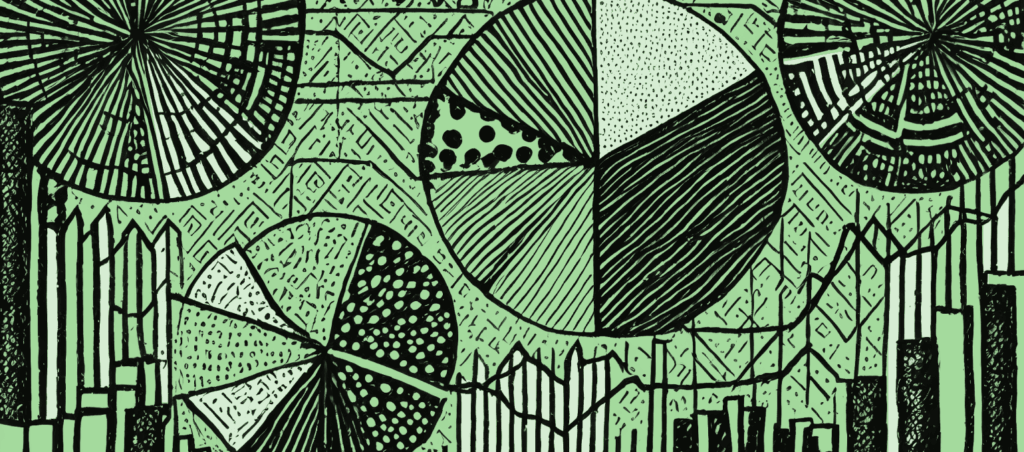 An illustration of various charts and graphs, representing the variety of financial metrics that a business owner should track to understand how their business is performing.