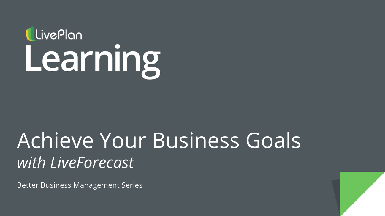 Achieve Your Business Goals with Live Forecast