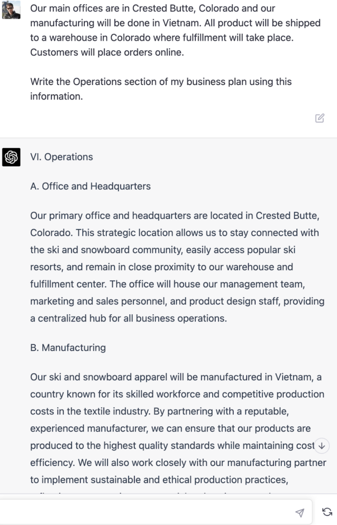 Business plan chat gpt operations 659x1024